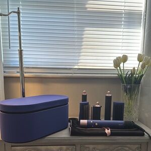 Dyson Air Wrap Set Vinca Blue-Purple / Rosé Gold